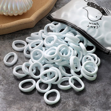 60/100pcs/Set Girls Nylon Rubber Bands Elastic Hair Bands Hair Accessories Children Ponytail Holder Headband Kids Ornaments Gift daiiibabyyy